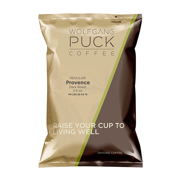 Wolfgang Puck Coffee Provence French Roast 2.5 oz Fraction Packs, PK18 PK 010621 - main